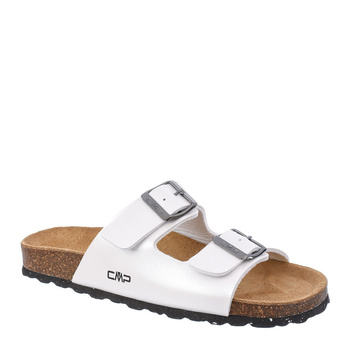 Klapki damskie CMP ECO THALITHA białe 3Q91016-A001