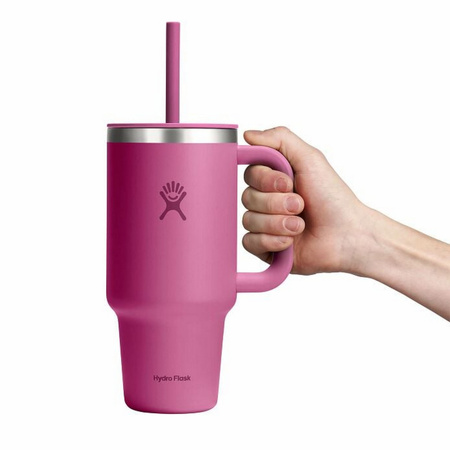 Kubek termiczny unisex Hydro Flask ALL AROUND TRAVEL TUMBLER 946 ML różowy TT32PSC677
