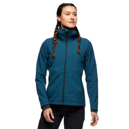 Bluza z kapturem damska Black Diamond ELEMENT niebieska AP7440254022