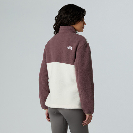 Kurtka polarowa damska The North Face YUMIORI FULL ZIP biała NF0A8E88EWO