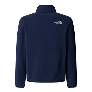 Polar dziecięcy The North Face GLACIER 1/4 ZIP granatowy NF0A8CVG8K2