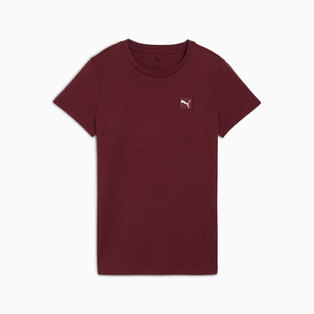 Koszulka damska Puma ESS ELEVATED bordowa 68501696