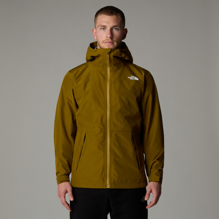 Kurtka wodoodporna męska The North Face DRYZZLE brązowa NF0A8AM51OB