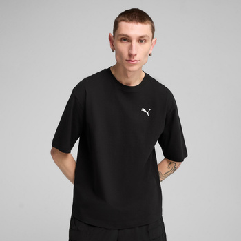 Koszulka męska Puma WARDROBE ESS BOXY czarna 62964501