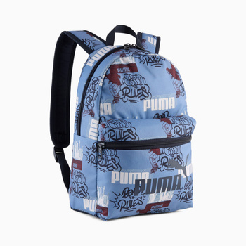 Plecak szkolny dziecięcy Puma PHASE AOP SMALL niebieski 09132404