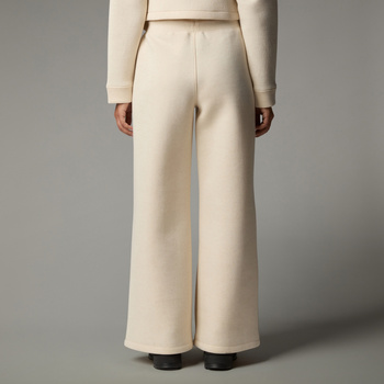 Spodnie dresowe damskie The North Face WIDE LEG beżowe NF0A8C25QMO