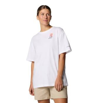 Koszulka damska Columbia ROLLING BEND biała 2120031101