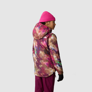 Kurtka narciarska dziewczęca The North Face FREEDOM wielokolorowa NF0A82Y6OME