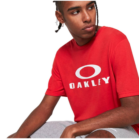 Koszulka męska Oakley O BARK czerwona FOA457130-465