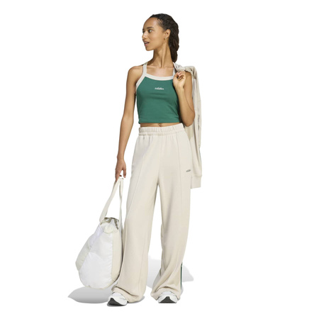 Spodnie dresowe damskie adidas SEASONAL ESSENTIALS COLOURPOP beżowe JZ0192