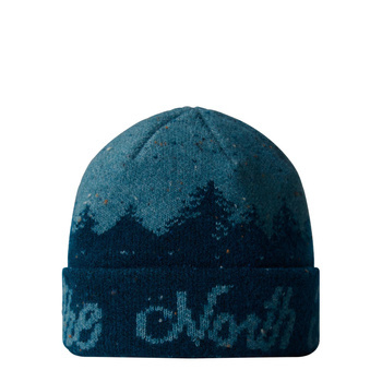 Czapka zimowa unisex The North Face CABIN MOUNTAINSCAPE niebieska NF0A887V4OJ