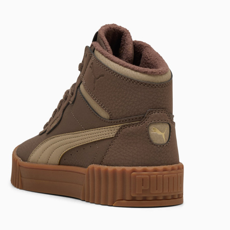 Buty zimowe damskie Puma CARINA 3.0 MID WTR brązowe 40264301