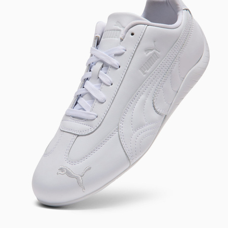 Buty sportowe unisex Puma SPEEDCAT FULL LTHR białe 40544902