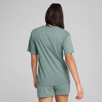 Koszulka męska Puma ESS NO. 1 LOGO RELAXED zielona 68497030