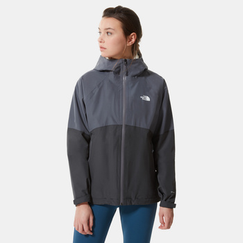 Kurtka przeciwdeszczowa damska The North Face DIABLO DYNAMIC szara NF0A555WZ0A