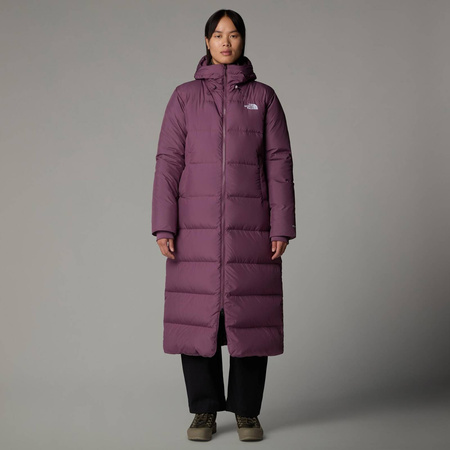 Parka puchowa damska The North Face TRIPLE C fioletowa NF0A84J41NI