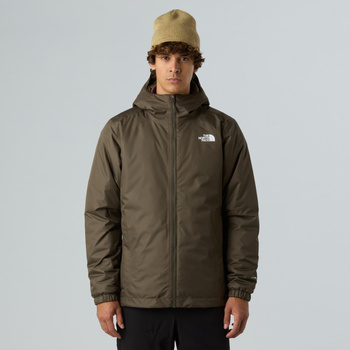 Kurtka wodoodporna męska The North Face QUEST INSULATED zielona NF00C30221L