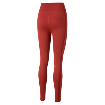 Legginsy damskie Puma X VOGUE SEAMLESS bordowe 53669422