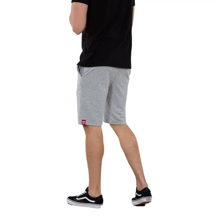 Spodenki męskie Alpha Industries BASIC szare 116364-17