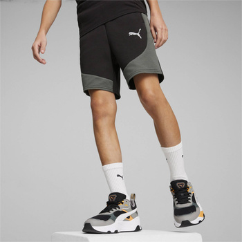 Spodenki chłopięce Puma EVOSTRIPE 8 DK czarne 67919701