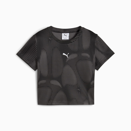 Koszulka damska Puma DARE TO AOP BABY czarna 63214501