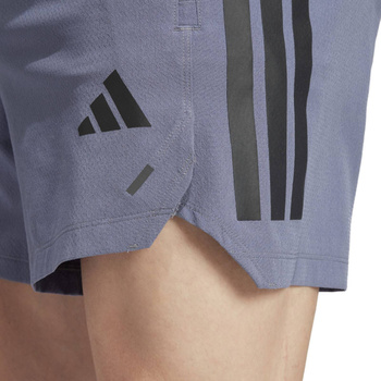 Spodenki treningowe męskie adidas POWER 3-STRIPES szare JE8236