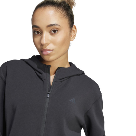 Bluza treningowa damska adidas D4T czarna JP2654