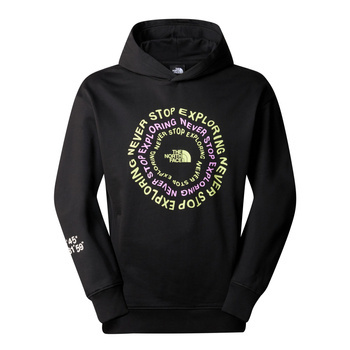 Bluza z kapturem męska The North Face NSE GRAPHIC czarna NF0A87F3JK3