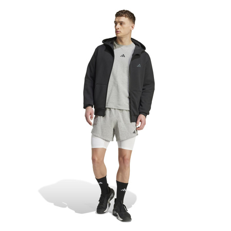 Spodenki treningowe męskie adidas D4T szare KB6966