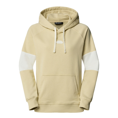 Bluza z kapturem damska The North Face TERRY RELAXED beżowa NF0A8C2D3X4
