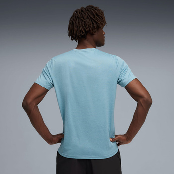 Koszulka treningowa męska Puma TAD ESSENTIALS HEATHER CAT niebieska 52592099