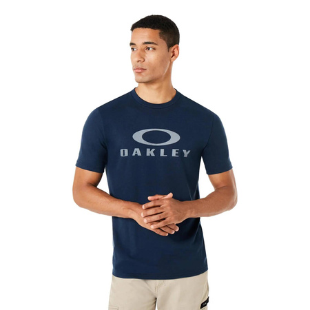Koszulka męska Oakley O BARK granatowa FOA457130-6AC