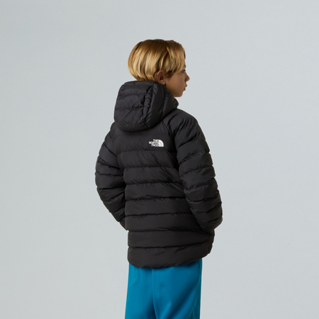 Kurtka z kapturem chłopięca The North Face REVERSIBLE PERRITO czarna NF0A88TWWOO