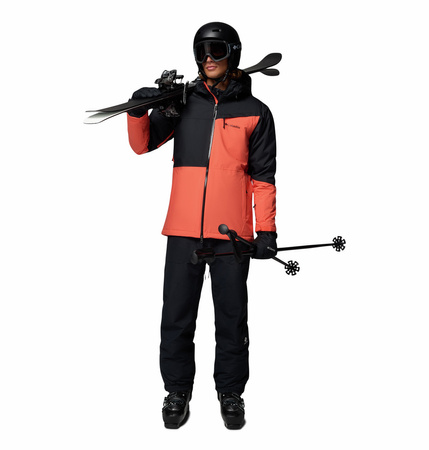 Kurtka narciarska męska Columbia ICEBERG POINT II pomarańczowa 2113941864