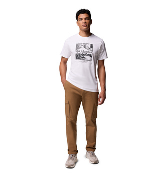 Koszulka męska Columbia CSC SEASONAL LOGO biała 1991036109