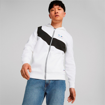 Bluza z kapturem męska Puma BMW MMS HDD biała 53586402