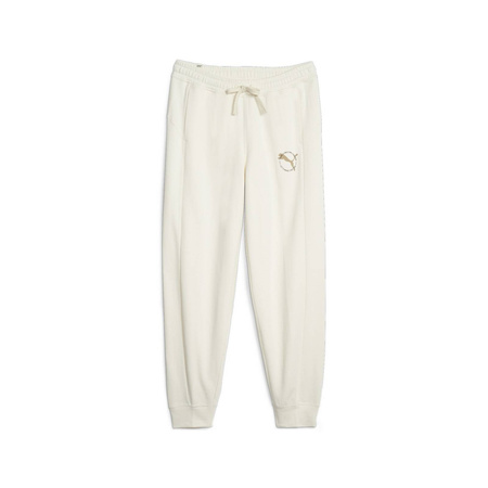 Spodnie dresowe damskie Puma BETTER SPORTSWEAR TR CL beżowe 67606999