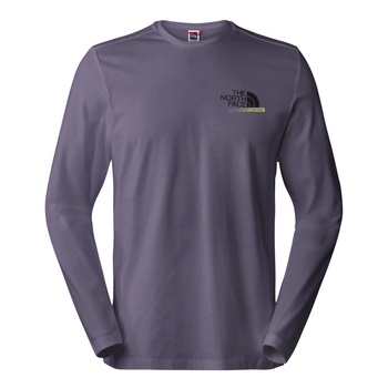 Longsleeve męski The North Face ES fioletowy NF0A83FLN14