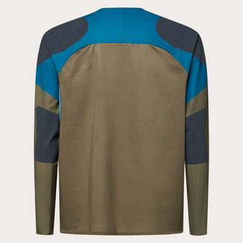 Longsleeve rowerowy męski Oakley SEEKER EDGE brązowy FOA406792-95X