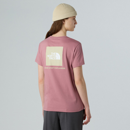 Koszulka damska The North Face REDBOX różowa NF0A87NKFA7