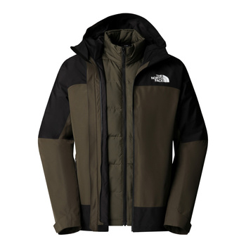 Kurtka z kapturem męska The North Face MOUNTAIN LIGHT TRICLIMATE GTX zielona NF0A84FCBQW