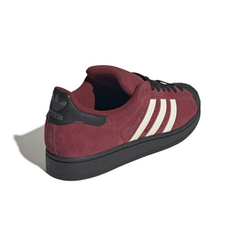 Buty sportowe męskie adidas SUPERSTAR II bordowe JQ3220