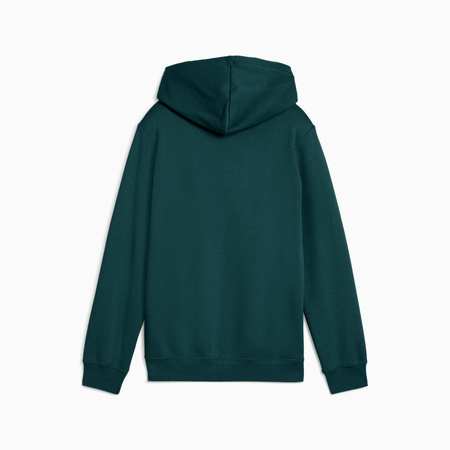Bluza z kapturem chłopięca Puma ESS NO.1 LOGO FL zielona 68490875