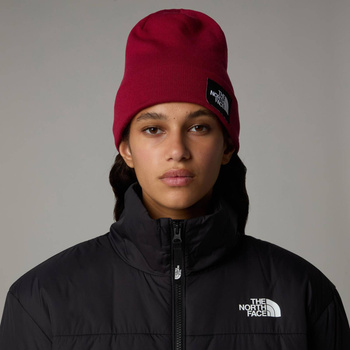 Czapka zimowa unisex The North Face DOCK WORKER bordowa NF0A3FNT1IX