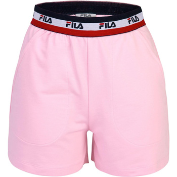 Piżama damska Fila JERSEY STRETCH WITH FRENCH TERRY PANT różowa FPS4023-420