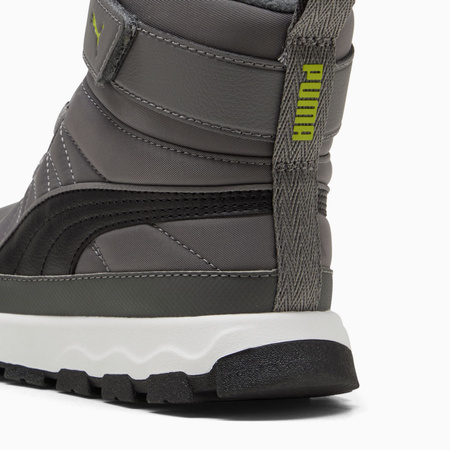Buty zimowe dziecięce Puma EVOLVE BOOT AC+ PS szare 39264508