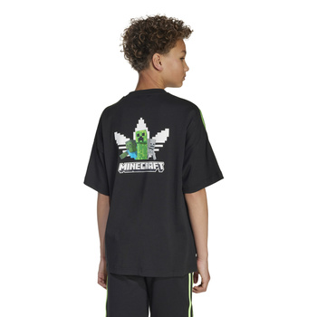 Koszulka dziecięca adidas MINECRAFT czarna JW7751