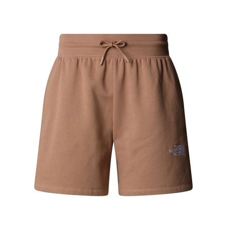 Spodenki dresowe damskie The North Face ESSENTIAL brązowe NF0A8C2F6IH