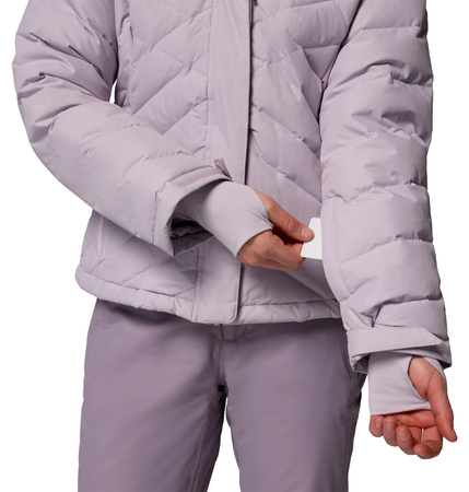 Kurtka narciarska damska Columbia LAY D DOWN V fioletowa 2133481551