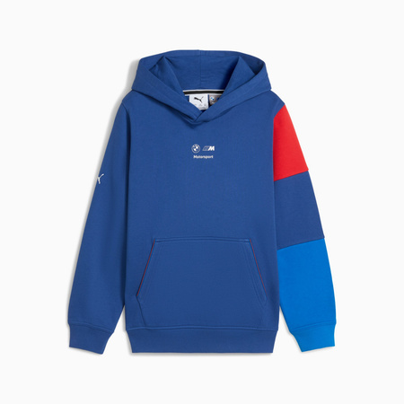 Bluza z kapturem chłopięca Puma BMW MMS ESS II FL niebieska 63307504